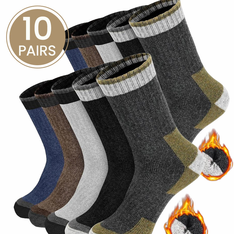 Warm Breathable Merino Wool Hiking Socks