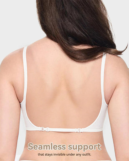 Low Cut U-Shaped Backless Bra