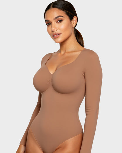 Long Sleeve Shaping Bodysuit
