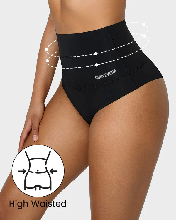 3-Pack High Waisted Tummy Control Briefs