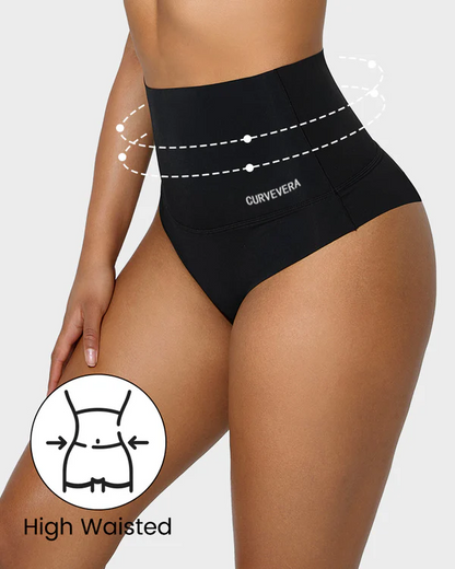 3-Pack High Waisted Tummy Control Briefs