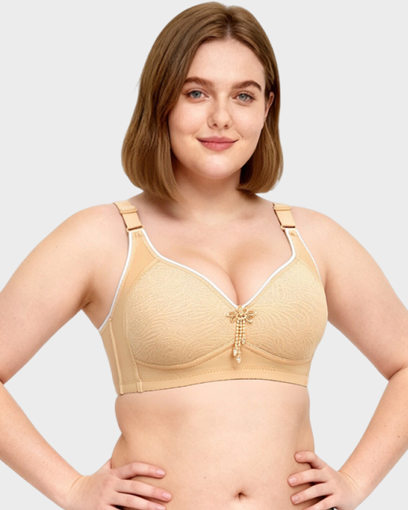 The 5-Piece Set | Wireless Push-Up & Jacquard Lace