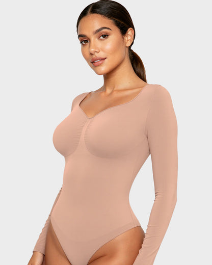 Long Sleeve Shaping Bodysuit