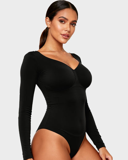 Long Sleeve Shaping Bodysuit