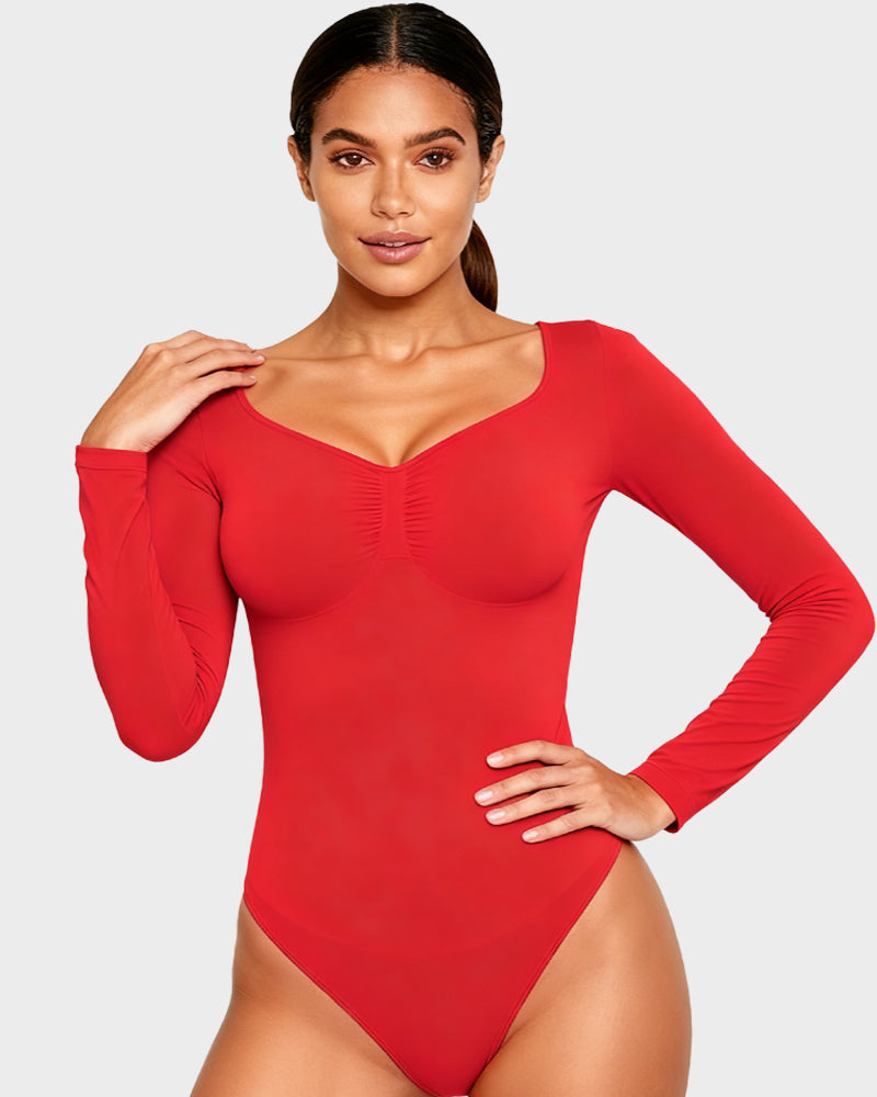 Long Sleeve Shaping Bodysuit