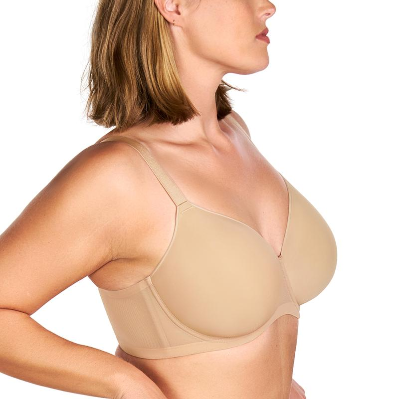Adjustable Straps Underwire T-Shirt Bra