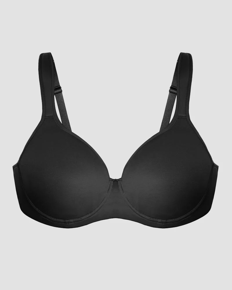 Soft Plus Size Full Coverage Unlined Minimizer Bra