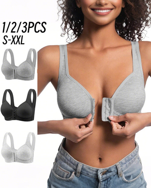 The Everyday Front-Clasp Bra Soft, Unlined & Wireless