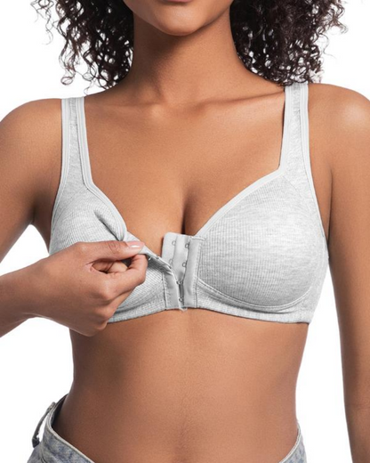 The Everyday Front-Clasp Bra Soft, Unlined & Wireless