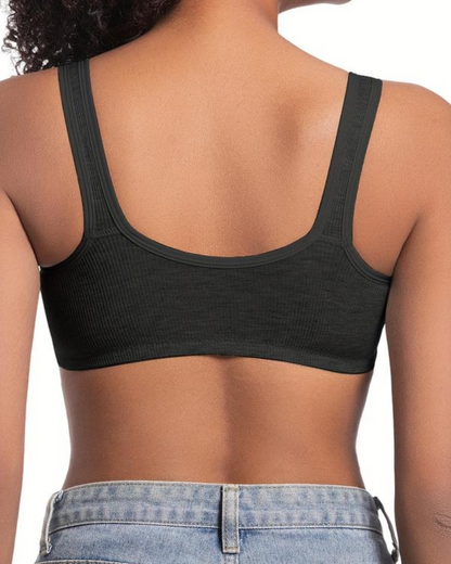 The Everyday Front-Clasp Bra Soft, Unlined & Wireless
