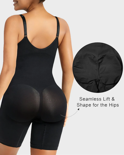 Women's Tummy Control Zip Bodysuit