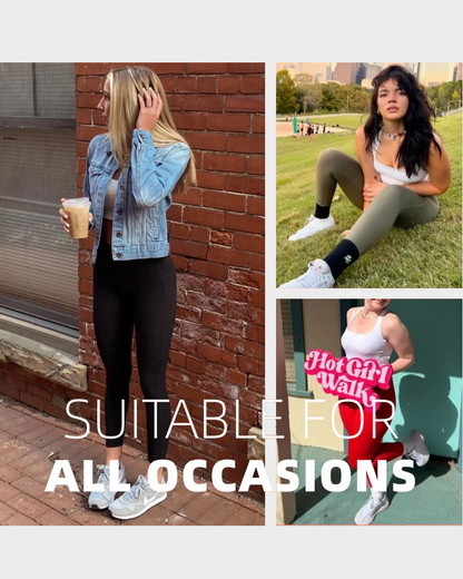 Tummy Control Butt-Lifting Training Leggings with Pockets