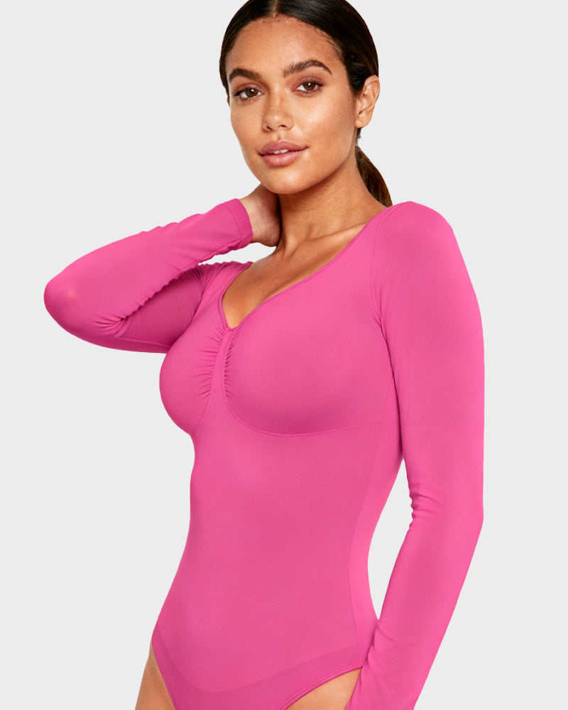 Long Sleeve Shaping Bodysuit