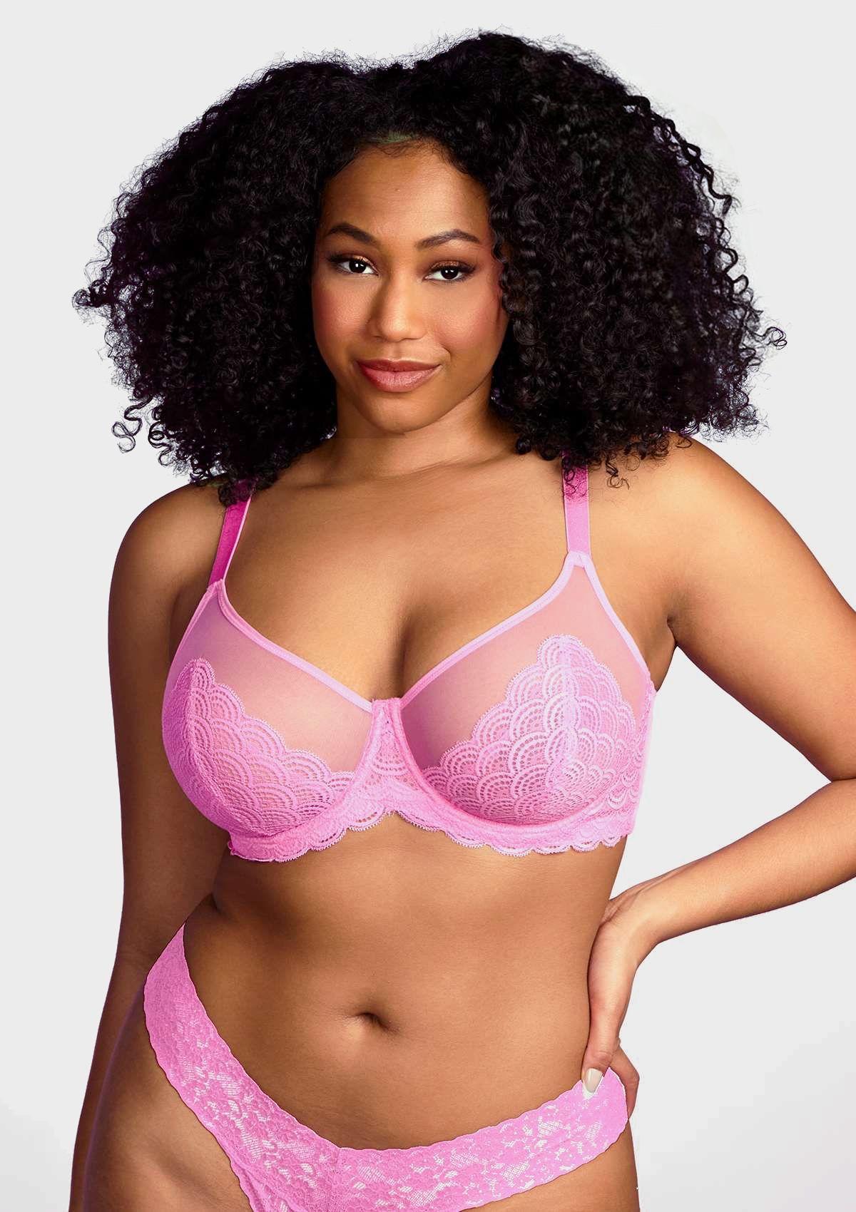 Lace Comfort Support Bra