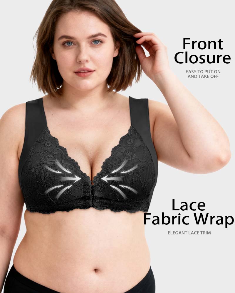 Front Closure '5D' Shaping  Wireless Bra