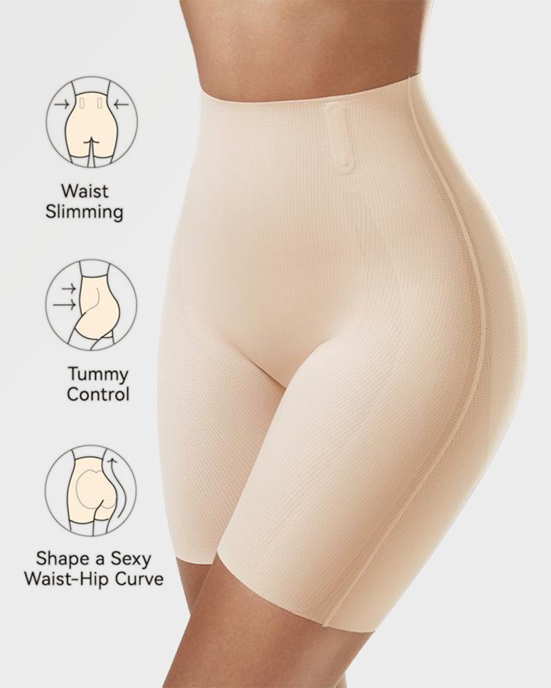 Cooling High-Waist Sculpting Shapewear Shorts