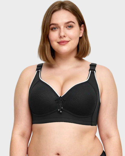 The 5-Piece Set | Wireless Push-Up & Jacquard Lace