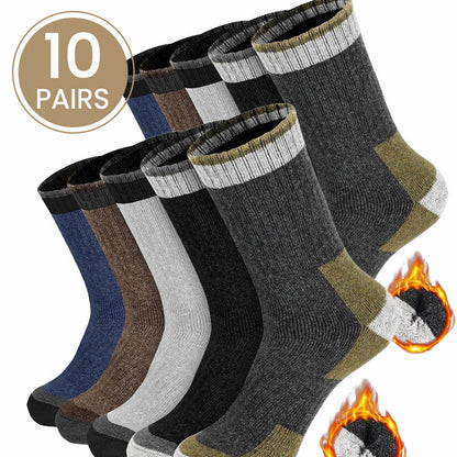 Warm Breathable Merino Wool Hiking Socks