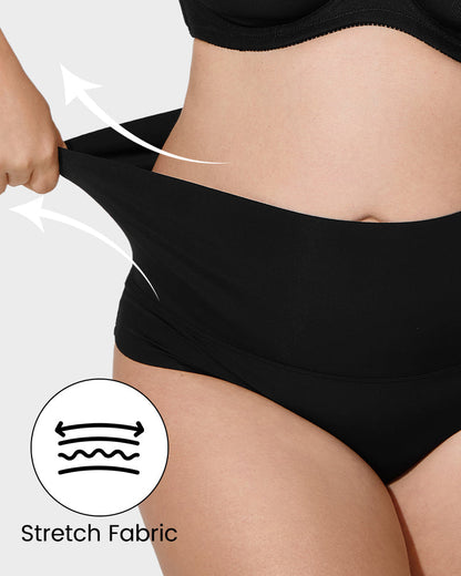 High-Rise Seamless Thong Panty(4 Pack)