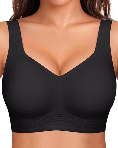 Comfortable Wireless Full Coverage Jelly Smoothing Bra
