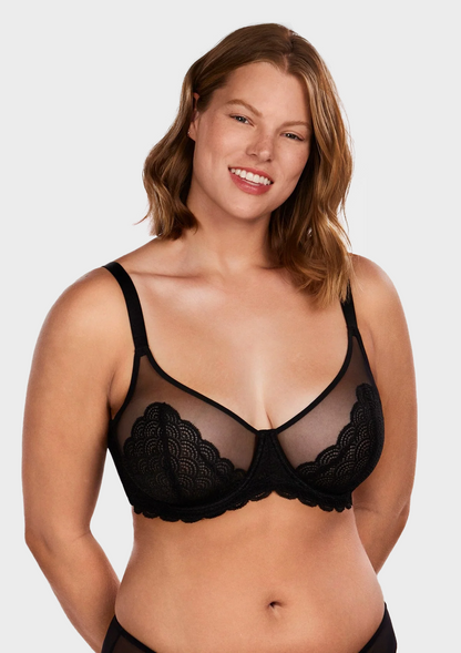 Lace Comfort Support Bra