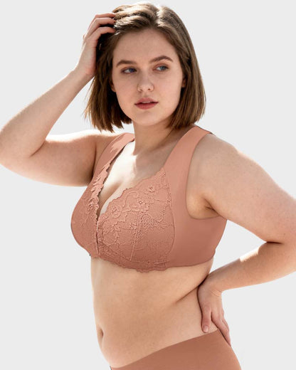 Front Closure '5D' Shaping  Wireless Bra