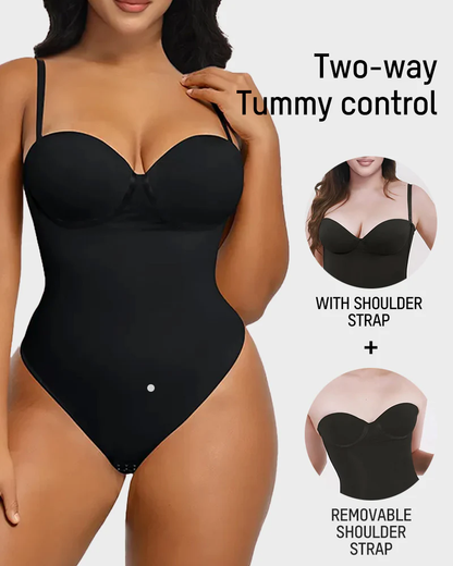 Bodysuit Back Lace-up Shapewear