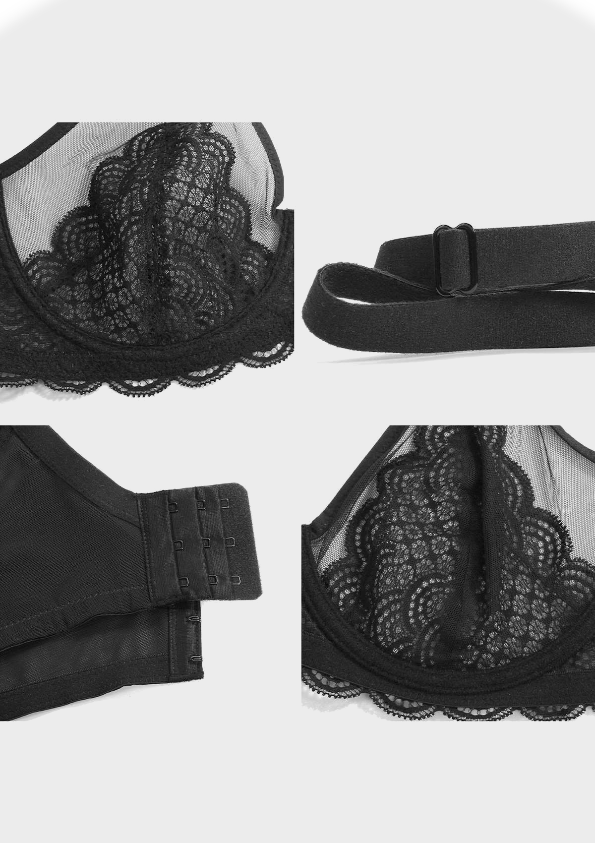 Lace Comfort Support Bra