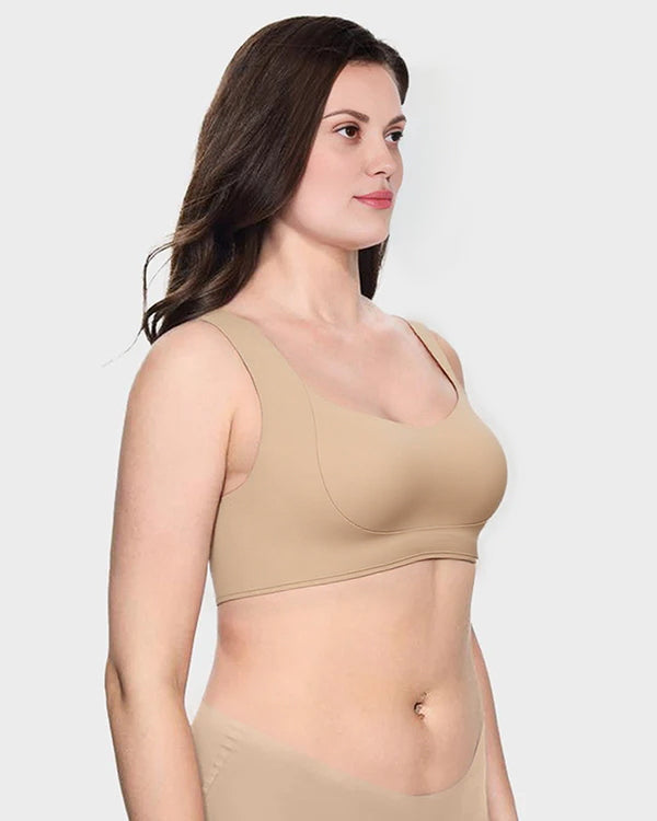Full Support Wireless Push-Up Minimizer Bra