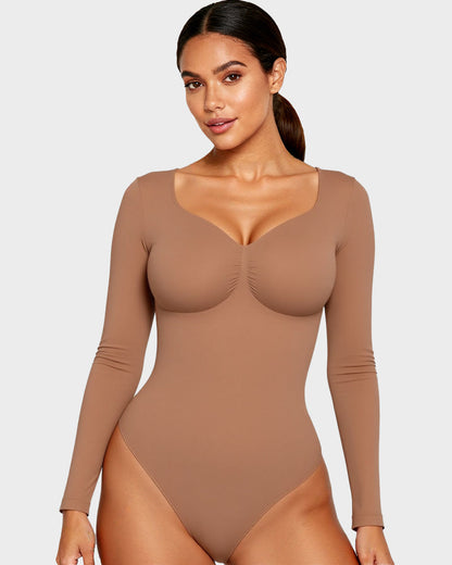 Long Sleeve Shaping Bodysuit
