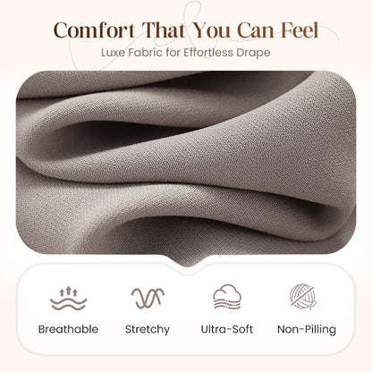 Elegant 3-Piece Set Including Long Cardigan, Top And Pants