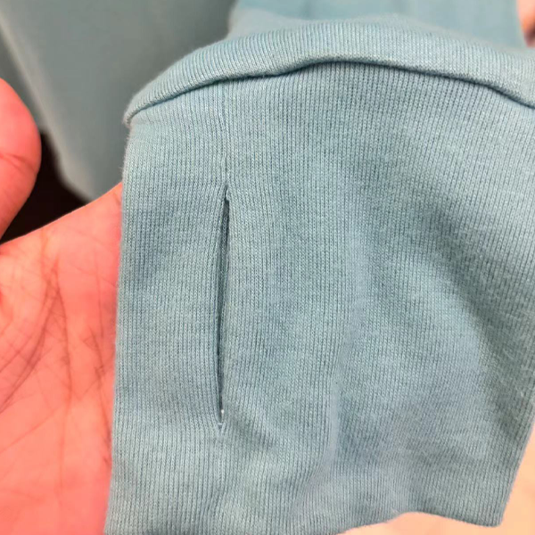 Women's Thumbhole Round Neck Long Sleeve