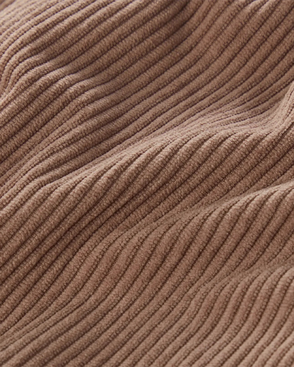 High Waist Corduroy 2-in-1 Mini Skirt