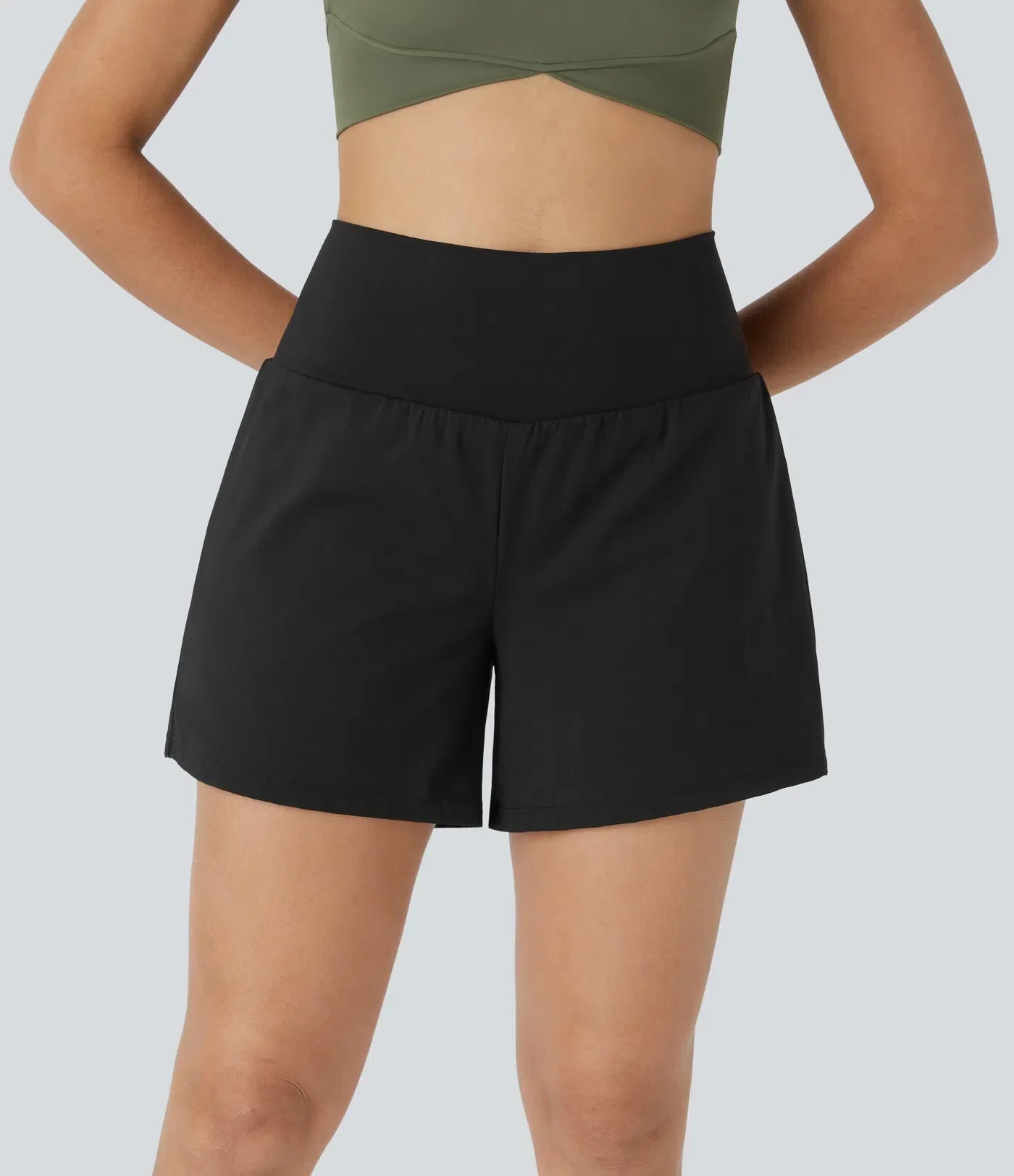 Woman's Super High Waisted Shorts