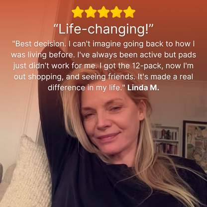 Curvevera 100% Leak-Proof Underwear That Won't Let You Down for Women 60+ (4-Pack)