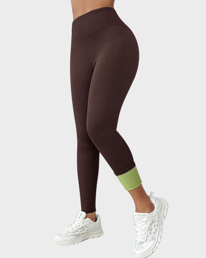 Fleece-Lined Tummy Control Shaping Leggings