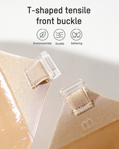 Front Closure Adhesive Invisible Push-Up Bra(2 Pairs)