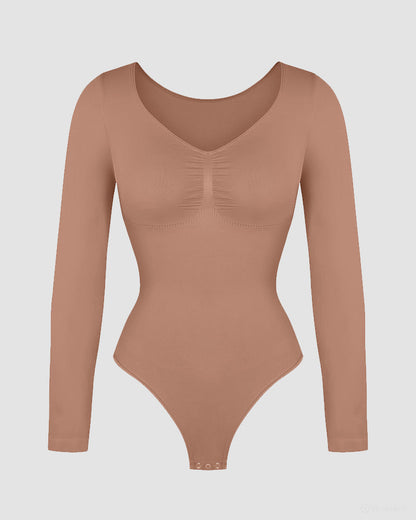 Long Sleeve Shaping Bodysuit