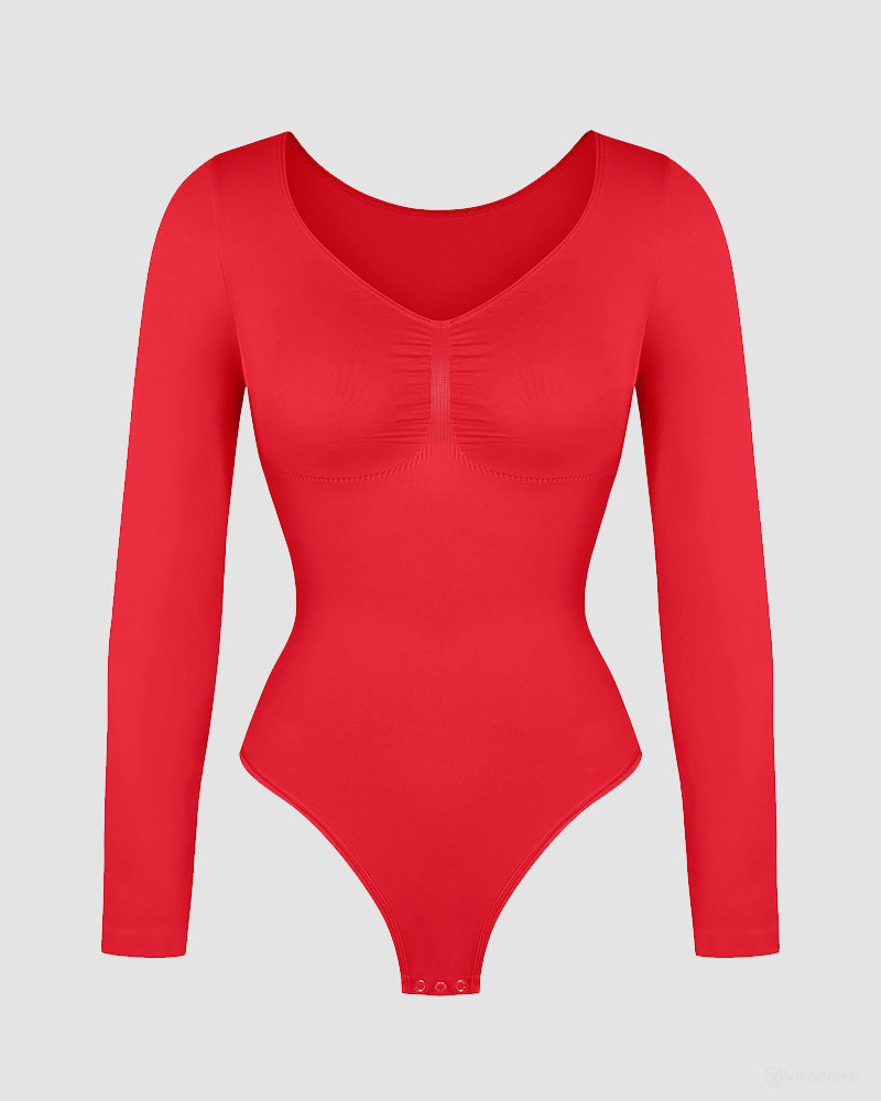 Long Sleeve Shaping Bodysuit