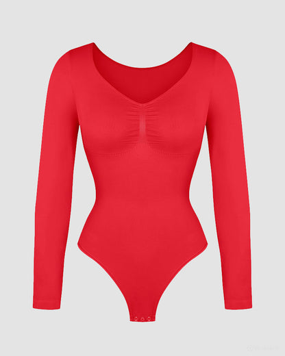 Long Sleeve Shaping Bodysuit