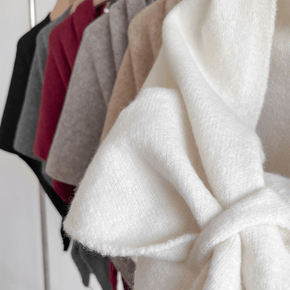 Women's Solid Color Scarf Casual Soft Comfortable Shawl for Daily Wear