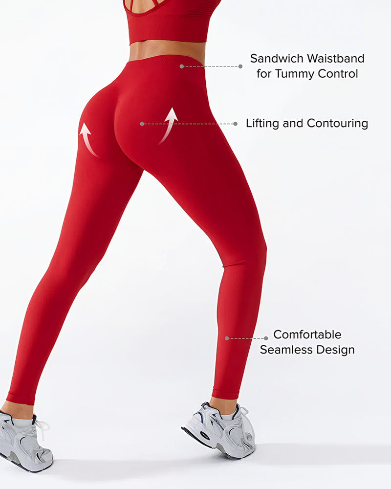Seamless High Waisted Butt-Lifting Leggings