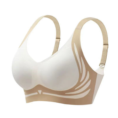 Anti-Sagging Support Shockproof Sports Fixed Cup Bra For Women