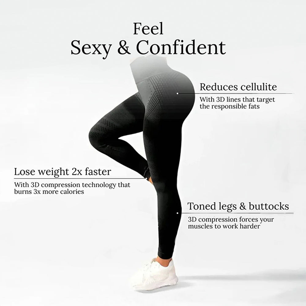 High Waisted And Hip Lifting Yoga Elastic Quick Drying Tight Pants