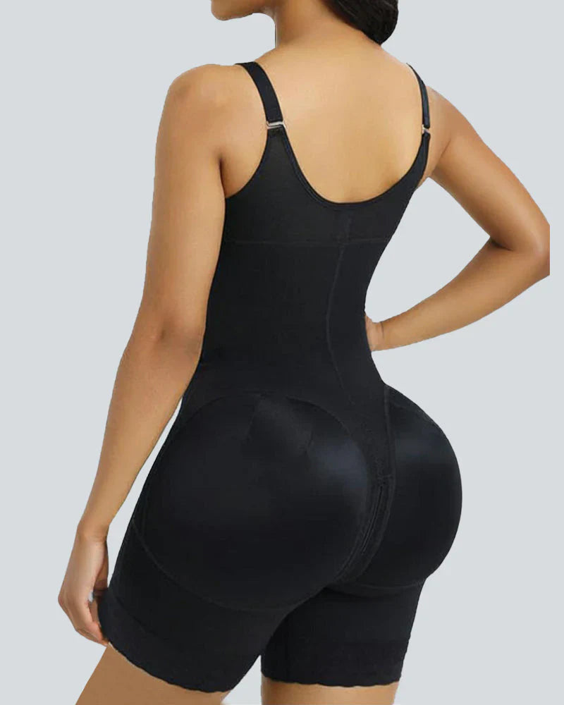 Tummy Control Butt Lifter Shaper with Zipper Crotch Fajas Colombianas