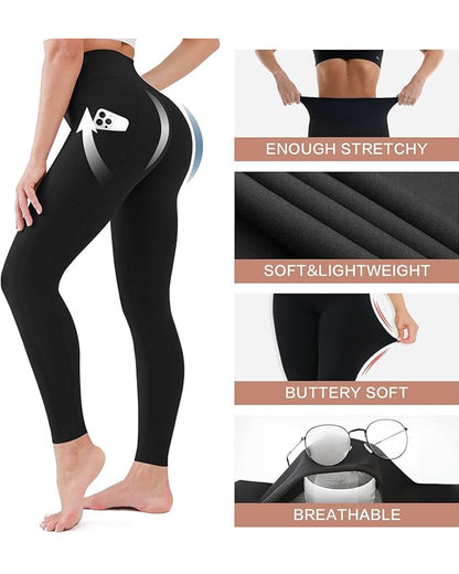 High Waisted Tummy Control Shaping Training Leggings